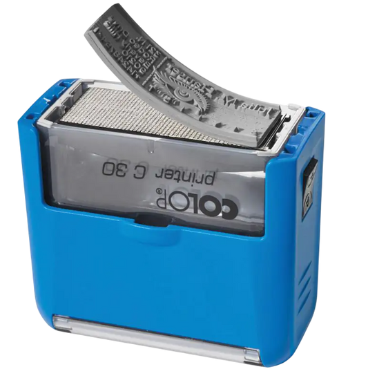 Timbro autoinchiostrante rettangolare – 10×27 mm