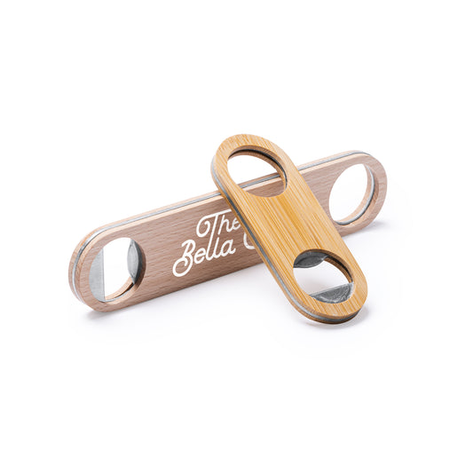 Apribottiglie in Legno Naturale Personalizzabile