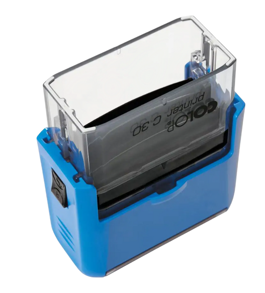 Timbro autoinchiostrante rettangolare – 14×38 mm