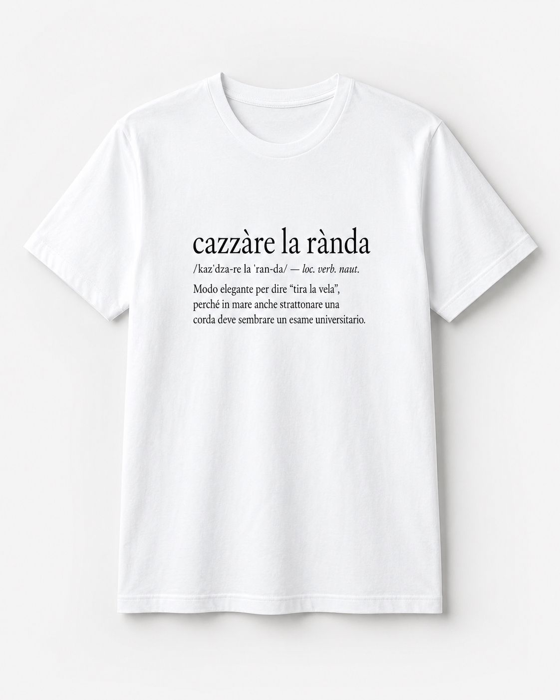 T-shirt Cazzare la Randa