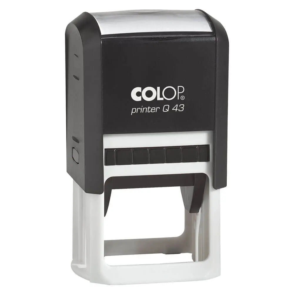 Timbro autoinchiostrante quadrato – 43×43 mm
